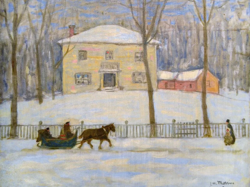 1865-James Wilson Morrice - La casa Holton a Montreal